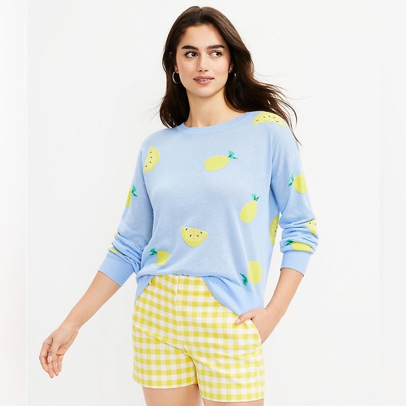 LOFT Sweaters - Loft Lemon Sweater NWT